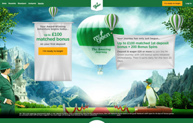 Mr. Green Casino homepage